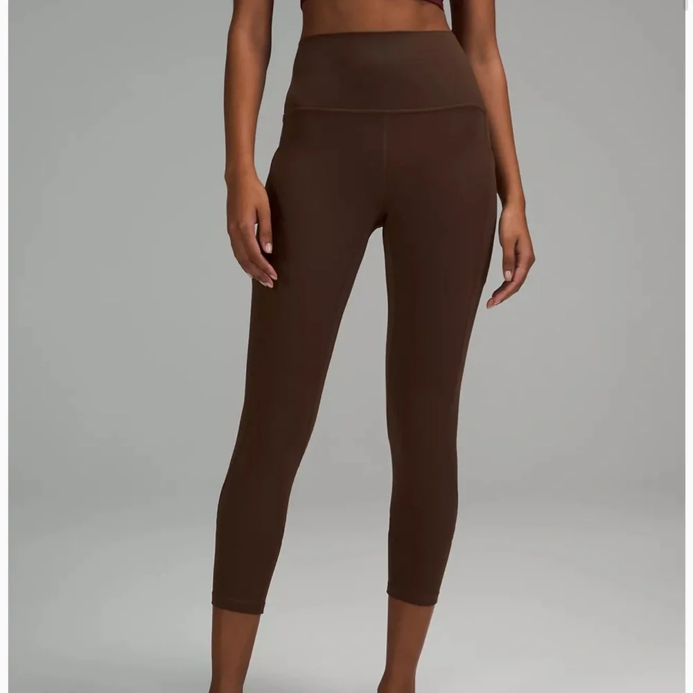 Nwt lululemon align leggings 25” with pockets Java - Picture 2 of 12